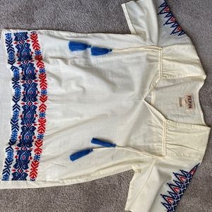 Pepin cotton bohemian style shirt